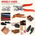 Snap Button Pliers Kit with Metal Press Stud Buttons - Image 2