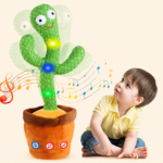 Dancing Talking Cactus Toy for Kids – Singing & Mimicking - Image 2