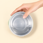 5-Piece Stainless Steel Food Storage Container Set with Leak-Proof Lids - Image 2