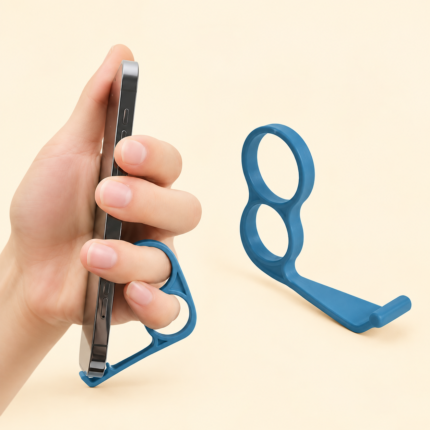 Mobile Phone Finger Grip Holder & Stand